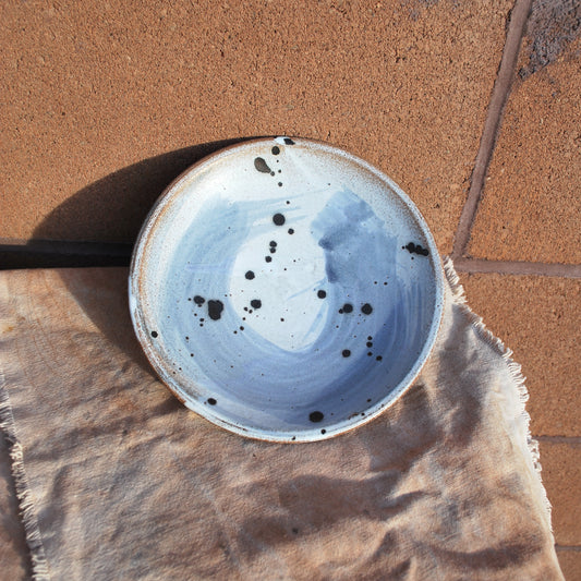 8" Lunch Plate in Blue Wash