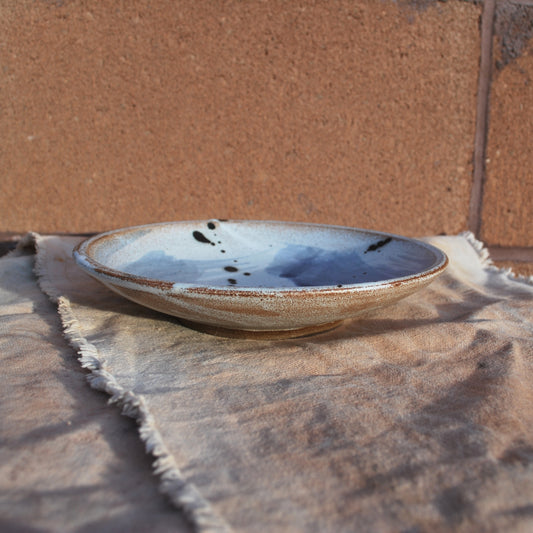 8" Lunch Plate in Blue Wash