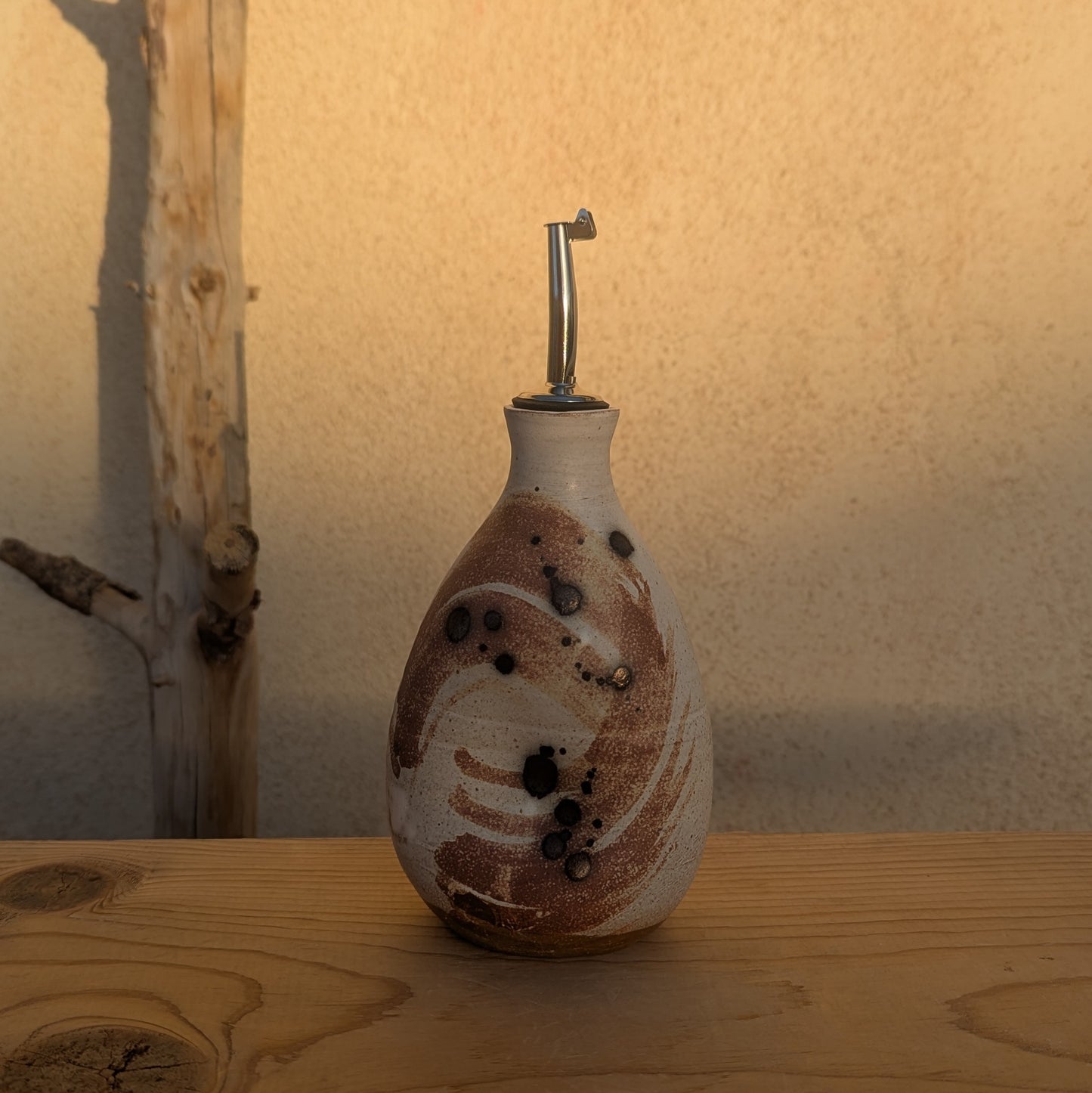 Olive Oil Bottle in Iron