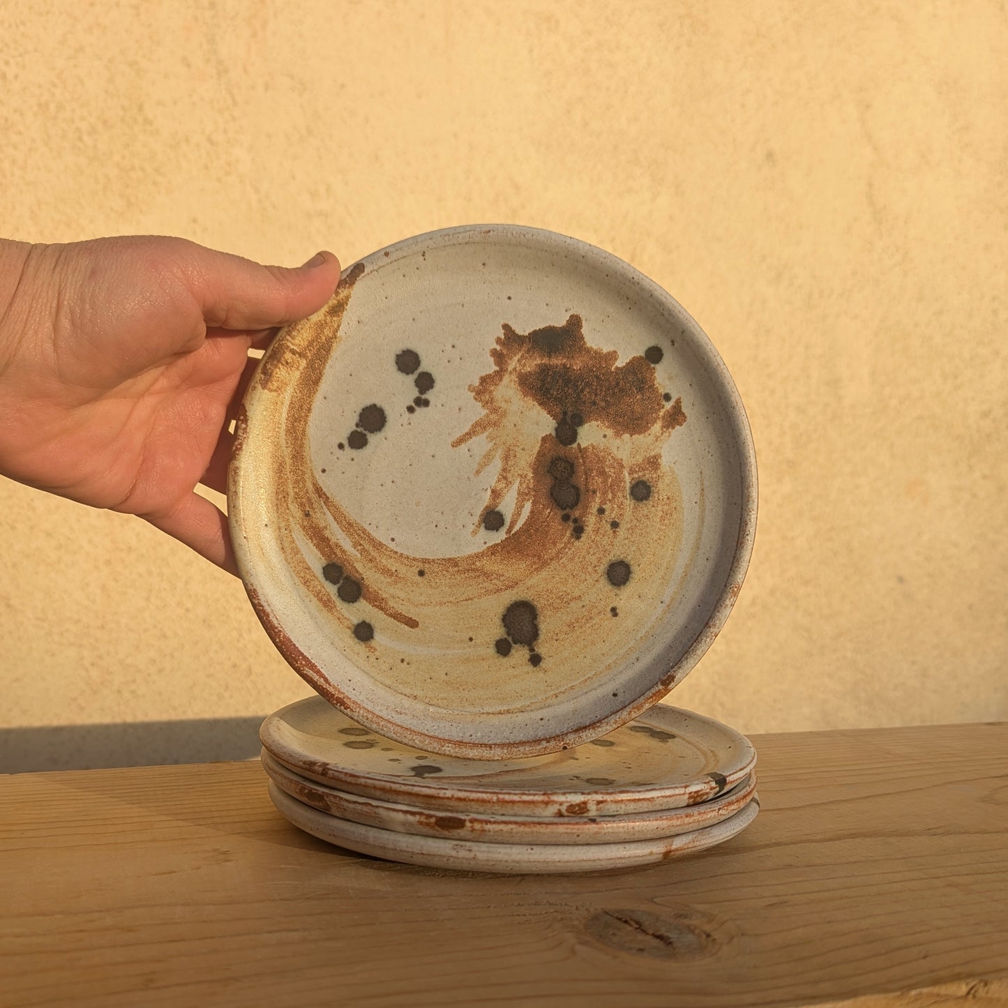Lunch Plate in Iron