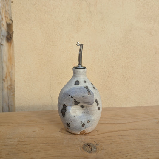 Olive Oil Bottle in Blue Wash