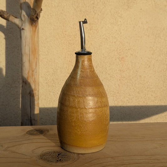 Olive Oil Bottle in Ochre