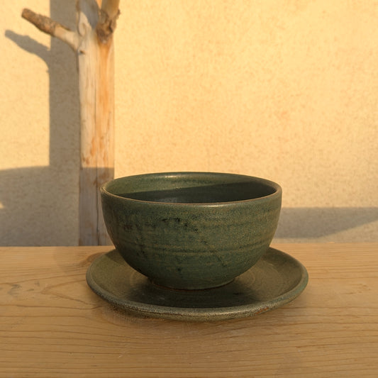 Soup Bowl in Green