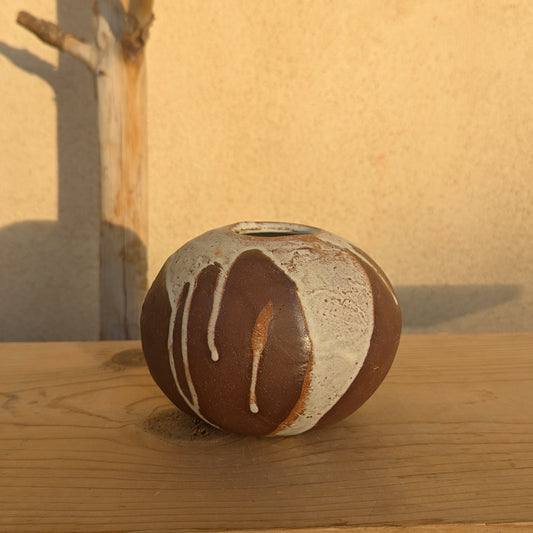 Drippy Handbuilt Vase