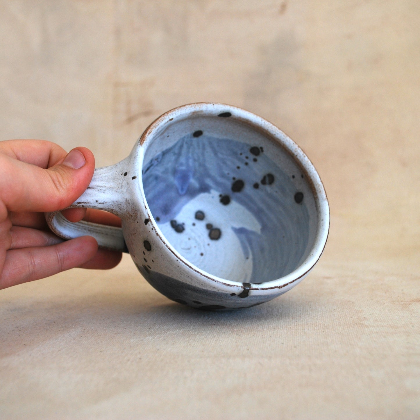 Diner Mug in Blue Wash