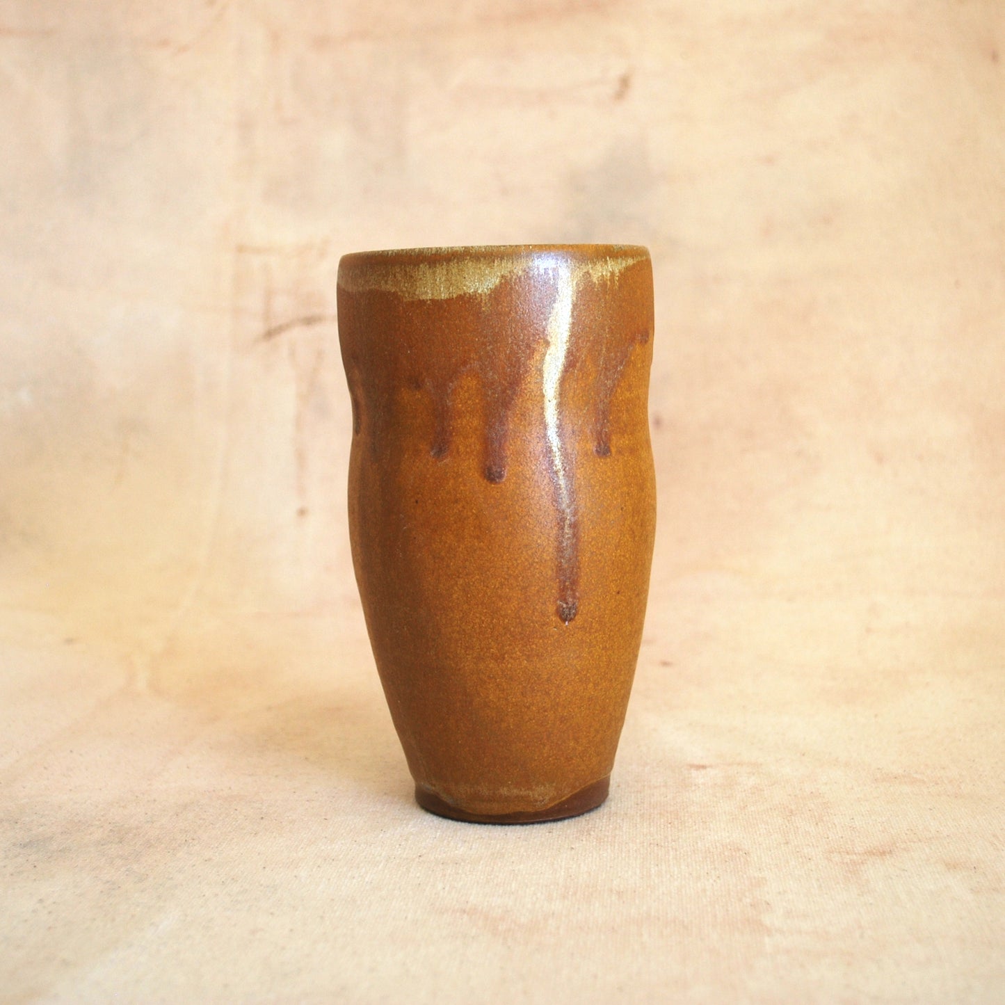 Tall Tumbler in Ochre