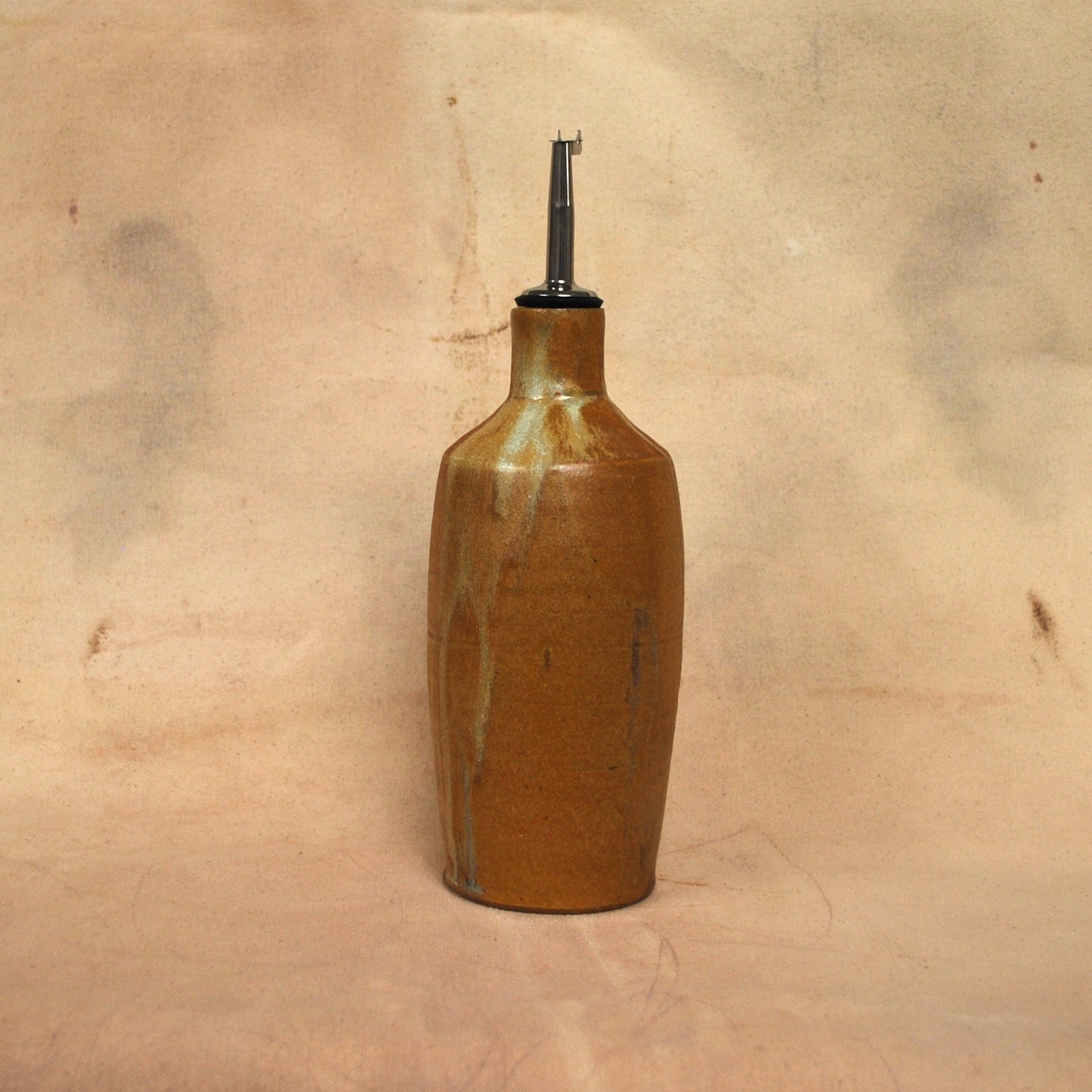 Olive Oil Bottle in Ochre